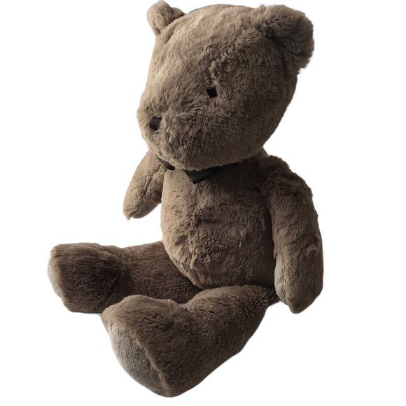 Pottery Barn Kids Teddy Bear Soft Toy Stuffed Animal.  Brown.  Medium. - Picture 2 of 10